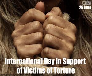 Puzzle Διεθνής Ημέρα συμπαράστασης στα θύματα βασανιστηρίων